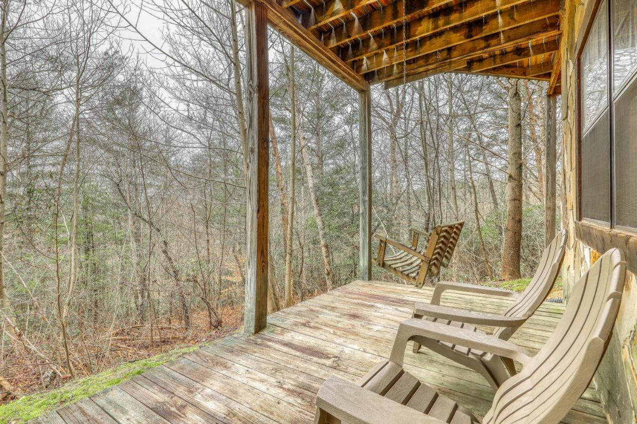 A Bear Pause Villa Blue Ridge Exterior foto